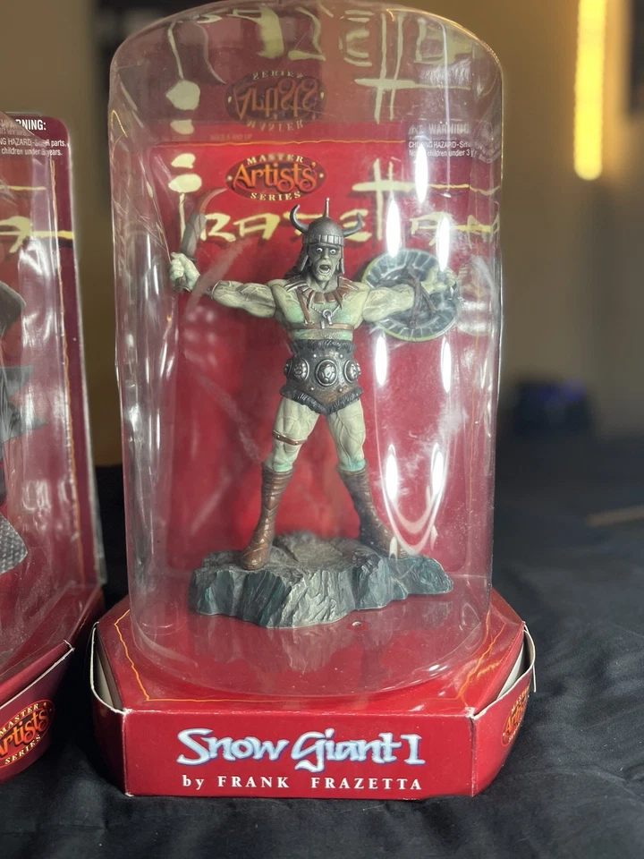 Frank Frazetta DEATH DEALER 2 Figure Master Artists Series Special Edition - Image 2 of 4