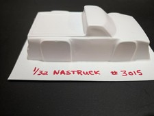 1/32 - NASTRUCK STYLE SLOT CAR BODY  -CLEAR LEXAN 3015