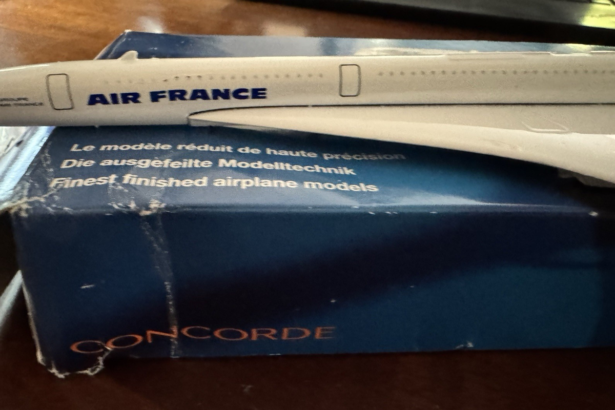 Schabak ~ Air France Concorde ~ 1:250 Scale Diecast Model