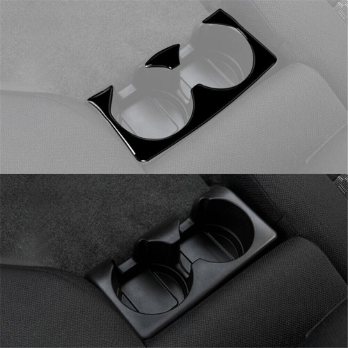 Gloss Black Rear Cup Holder (4DR) Cover For Colorado 2004-2012/canyon 2005-2012 - Picture 7 of 10
