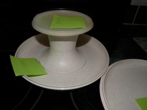 Vintage TUPPERWARE "Serve it All Set" 4 Piece - Picture 2 of 12