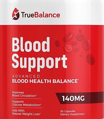 TrueBalance Blood Support Blood Health Balance Genuine True Balance 30 Capsules