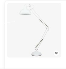 Minisun Giant Retro Adjustable Floor Lamp White For Sale Ebay