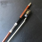 Violin Bow 4/4Size Pernambuco Wood Skin Carbon Fiber Horse Hair Top Quality New