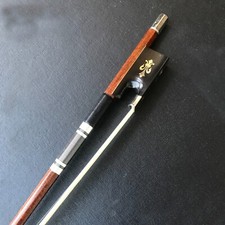 Violin Bow 4/4Size Pernambuco Wood Skin Carbon Fiber Horse Hair Top Quality New