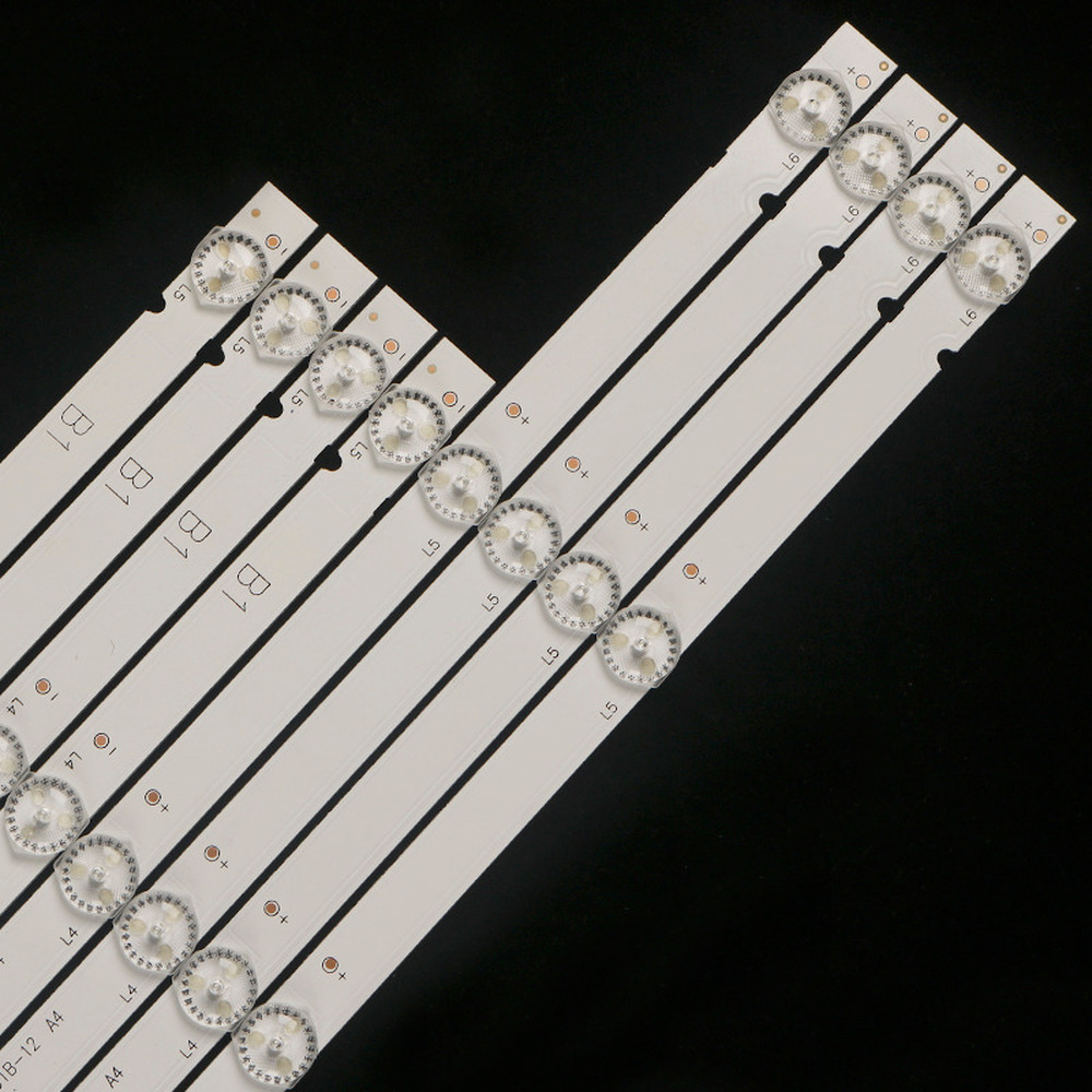 Kit Strisce LED Per LG 55UJ6200 55UJ6000 55UJ620V - RF-AZ550E30-0501B-12 4+4