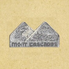 MONT CASCADES QUEBEC CANADA RESORTS SKI CAMP OLD PIN SILVER