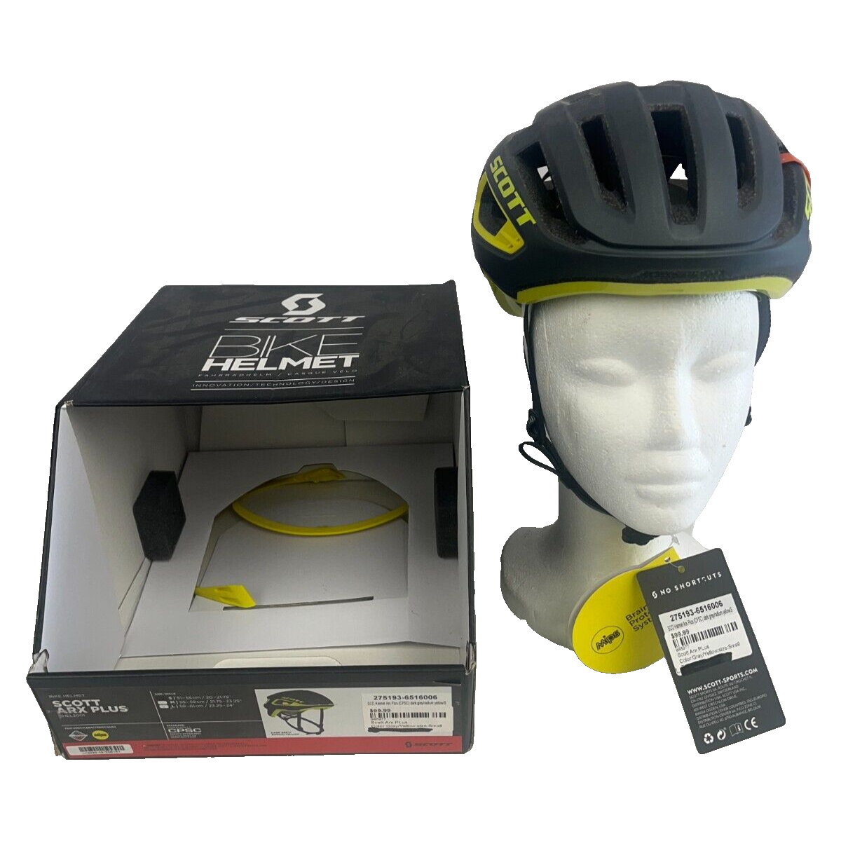 bicycle helmet scott arx plus $100 Scott ARX Plus Bike Helmet NIB Size S,M,L Color Choice MIPS Adult
