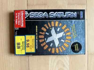 Revolution X, PAL, Saturn SEGA Mit Anleitung Komplett CIB