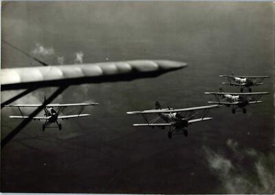 HAWKER HART FORMATION GROSSES VINTAGE CHARLES E BROWN FOTO RAF ROYAL AIR FORCE 1