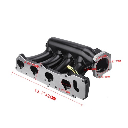 K20 K24 K24A2 RBC Intake Manifold Racing K-Series For TSX Aluminum - Picture 4 of 9