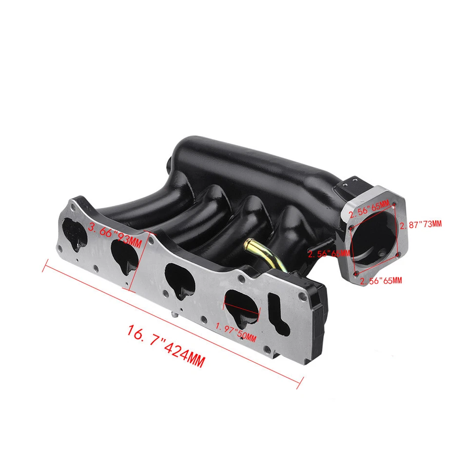 Aluminum K20 K24 K24A2 RBC Intake Manifold Racing K-Series For Honda Acura TSX - Image 4 of 4