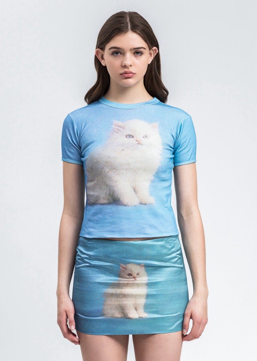 【関税込み】Ashley Williams Tシャツ SSENSE Exclusive Blue Manga Danny T-shirt by Ashley Williams