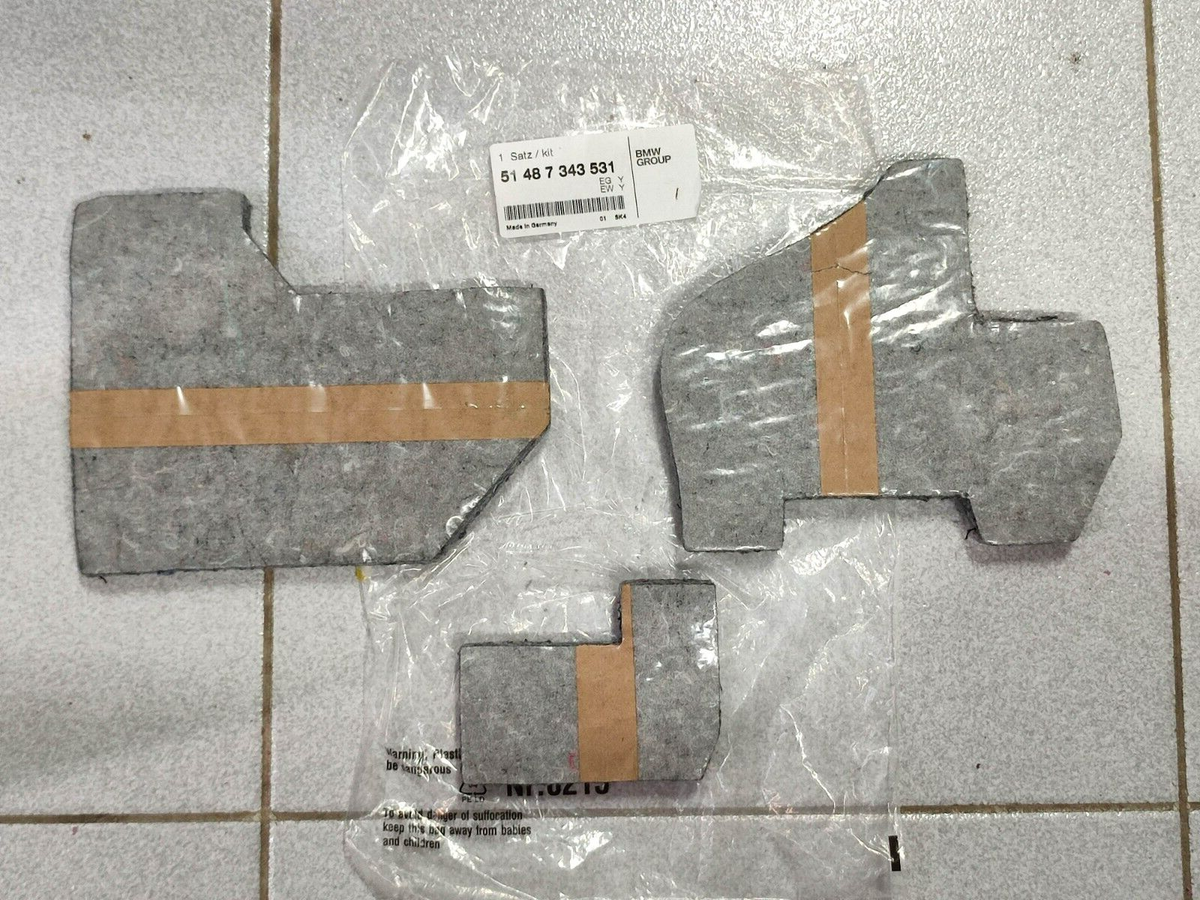 BMW F20 F22 F30 F32 noise insulation set heater LHD !NEW! GENUINE