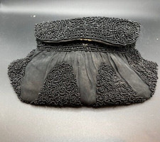 Vintage Chiffon Beaded evening bag from the early 1900's