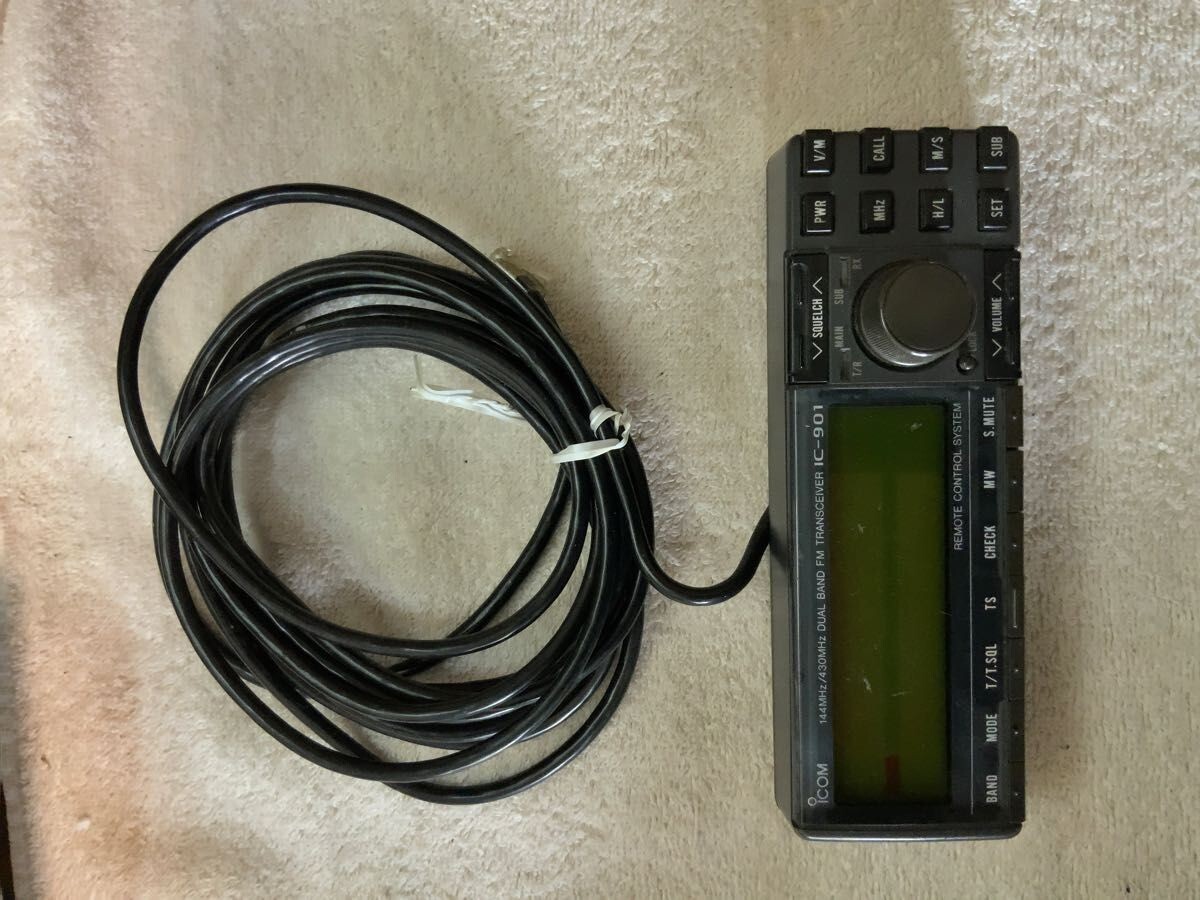 ICOM ICー901 144MHz／430MHz FM TRANSCEIVER iCOM 144/430MHz dual mobile device IC-901 operation