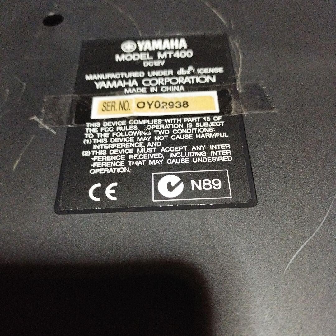 YAMAHA(ヤマハ)マルチトラックレコーダーMT400(ジャンク) YAMAHA ヤマハ MT400 カセットマルチトラックレコーダー MTR
