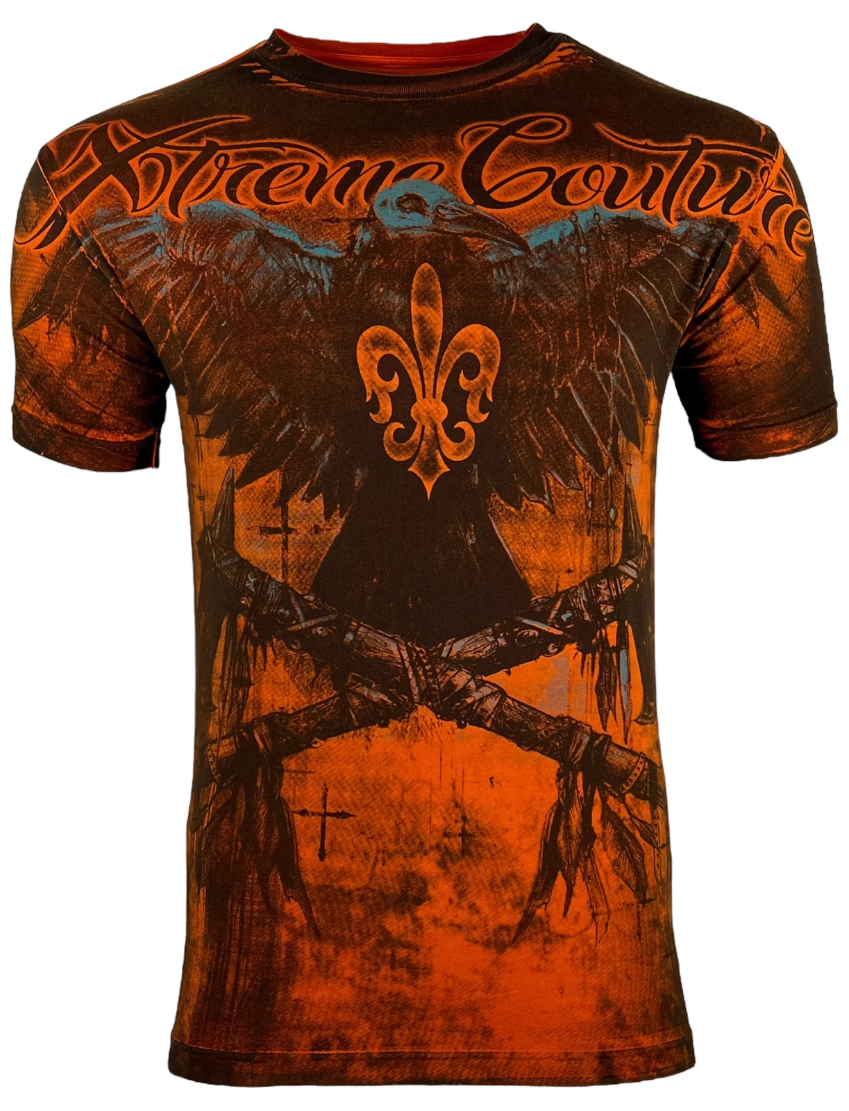 Xtreme Couture By Affliction Men's T-shirt Darkside Biker Red Tattoo S-5XL
Opens in a new window or