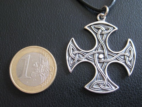 Keltischer Knoten 925'er Silber Kettenanhänger Kreuz Keltenknoten / KA 832.2 - Bild 3 von 7