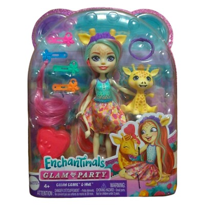 ENCHANTIMALS DELUXE GIRAFFE DOLL HAIR HNV29