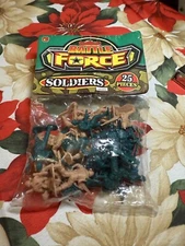 JARU Battle Force Toy Soldiers 25 Pieces NEW