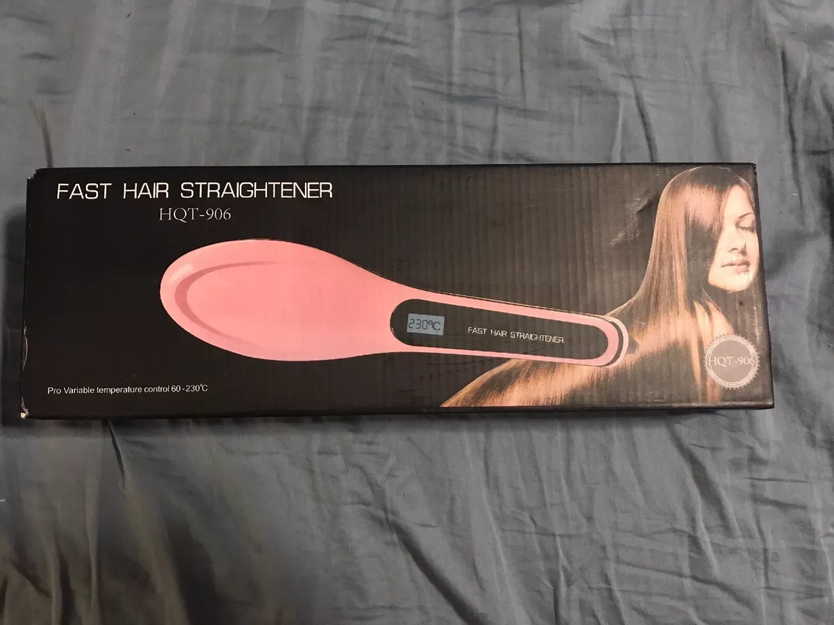 Fast hair straightener clearance hqt 906 preço