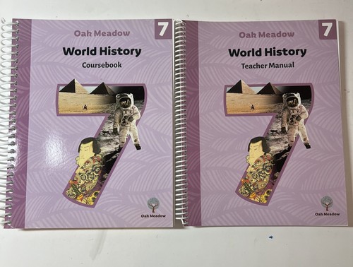 Oak Meadow Grade 7, (2019) World History Coursebook & Teacher Manual - 第 1/4 張圖片