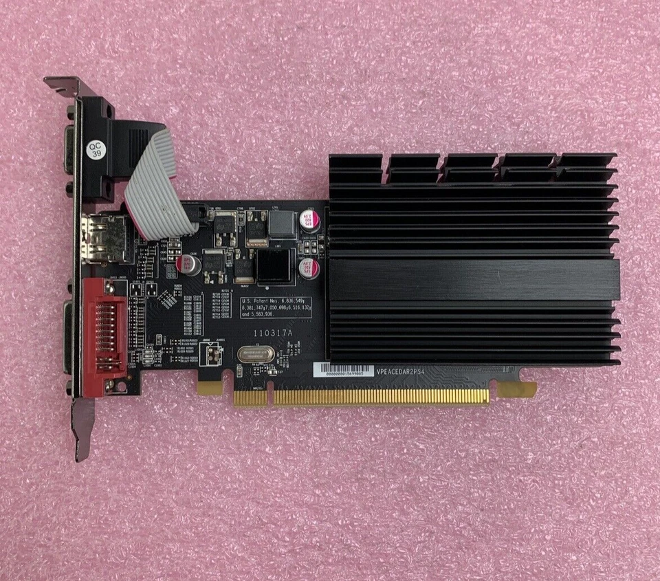 XFX AMD Radeon VPEACEDAR2PS4 1 GB DDR3 PCI-E Video Card - Image 3 of 4