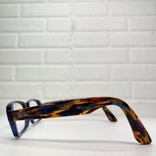 Ray-Ban RB 5223 5006 Eyeglasses Frames Blue Marble 54-17-145 1251 - Picture 3 of 8