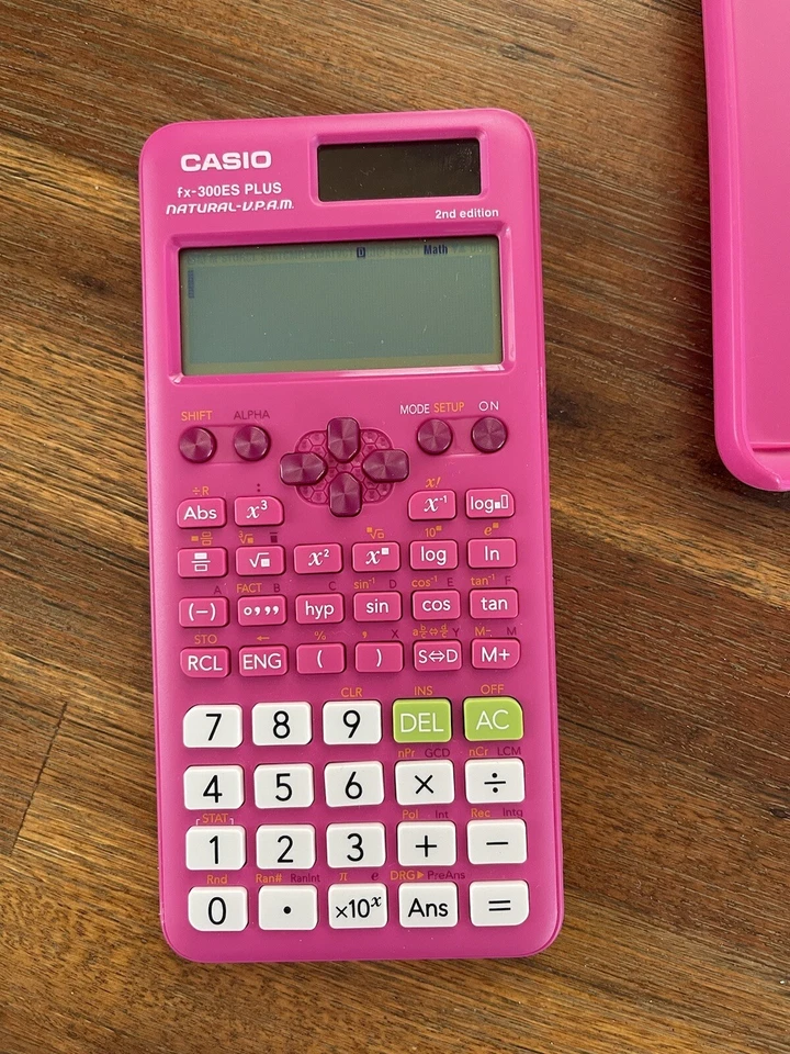 Casio fx-300es PLUS Natural V.P.A.M. 2nd Edition Pink Texas Instruments T30 IIS - Image 2 of 4