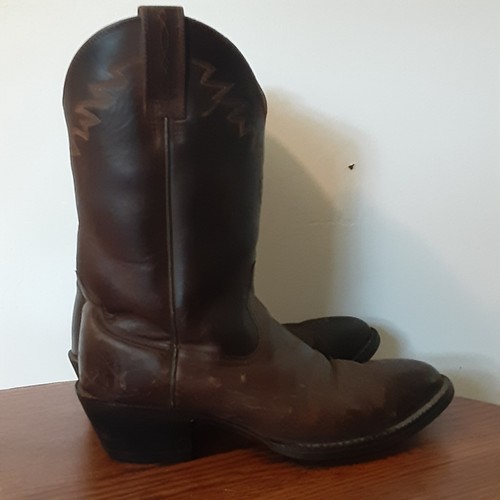 Ariat Sedona 10002194 Men's Brown Leather Pull On Western Cowboy Boots US 8D - Picture 5 of 10