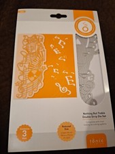 Tonic Studios. Playtime Double Strip Die Set. Ref:005. Die Cutting Cardmaking