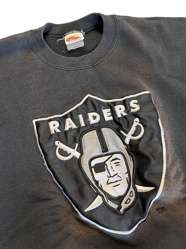 Vintage Oakland Raiders Nutmeg Crewneck Sweater XL - Picture 4 of 8