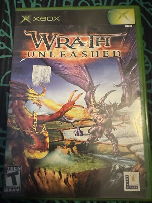 Wrath Unleashed (Microsoft Xbox, 2004) - No Manual - Disc Is In Great Condition