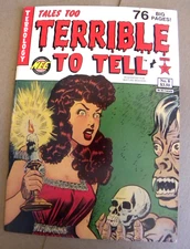 NEC 1992 TALES TOO TERRIBLE TO TELL 8 Pre-Code Horror Reprints