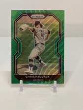 2021 Panini Prizm Tier II Green Wave Prizm Chris Paddack #145