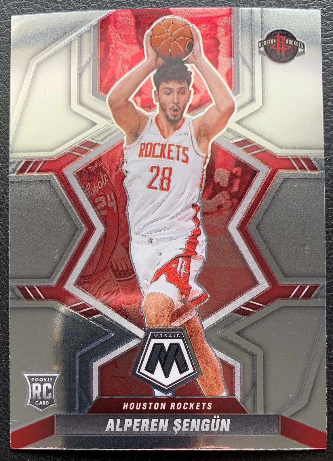 2021-22 MOSAIC BASKETBALL ALPEREN SENGUN #218 HOUSTON ROCKETS RC