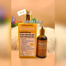 💯 Golden Glow Active Whitening Intensive H-C Body Lotion & Carrot Tumeric Oil