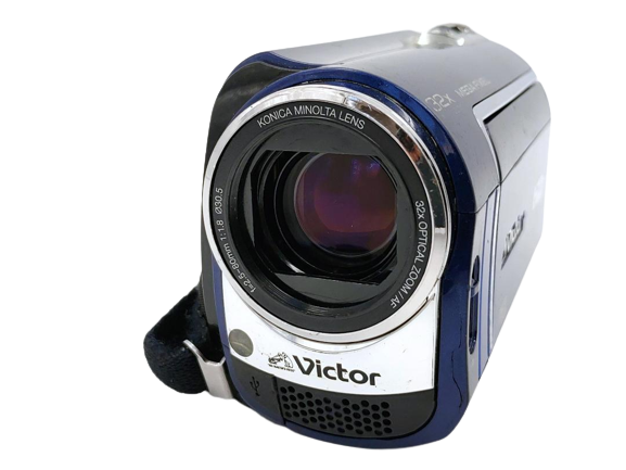 Victor Everio GZ-MG330 Video Camera Blue Very Good | eBay