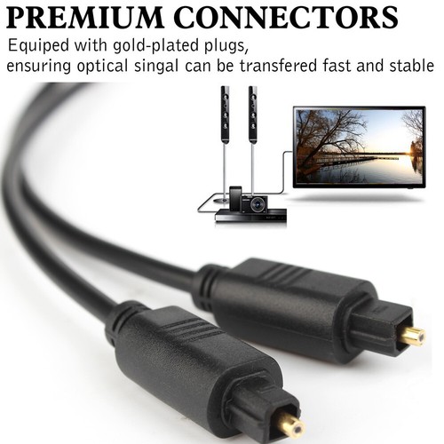 Digital Optical Fiber Toslink Audio 