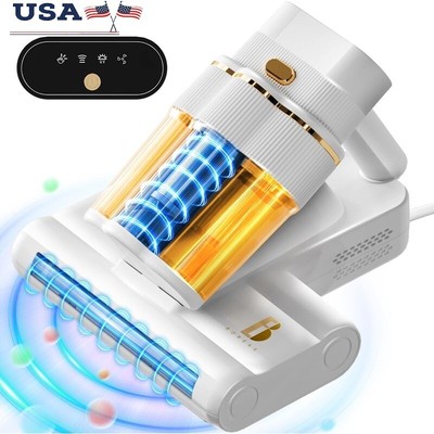 Mattress Vacuum Cleaner UV-C Light 16Kpa Suction Double Brushroll Anti-Allergen