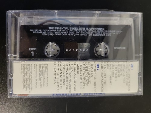 The Essential Engelbert Humperdinck Greatest Hits 1994 Polygram Cassette Sealed - Picture 2 of 2