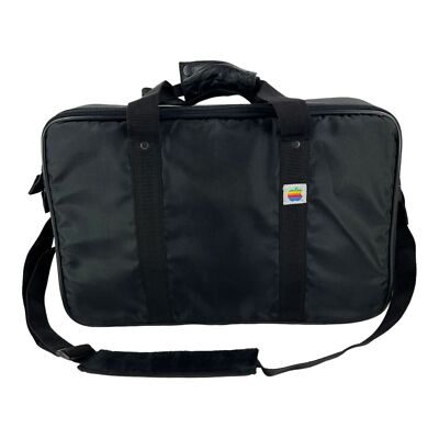 Vintage Apple Regenbogen Computer Big Targus schwarz Reißverschluss IMac Tower Tasche selten | gebraucht