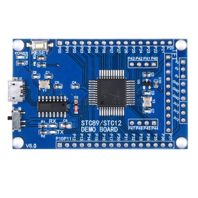 STC89C52RC Core Development Board 51 MCU Minimum System Learning Board CH340 DIY