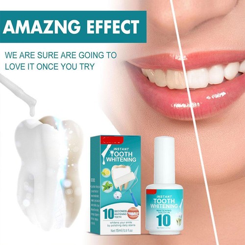 Tooth Color Instant Whitening Paint Teeth Whitening Gel Color Hygienic ~ - Picture 7 of 12