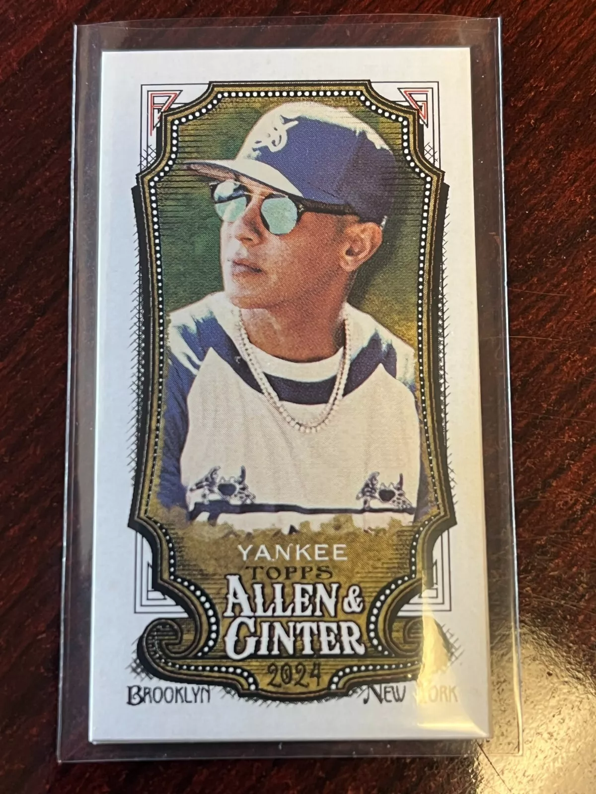 Daddy Yankee trading card