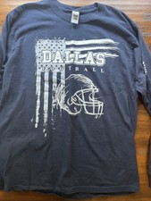 Dallas Cowboys Gildan NFL Mens Large Long Sle...