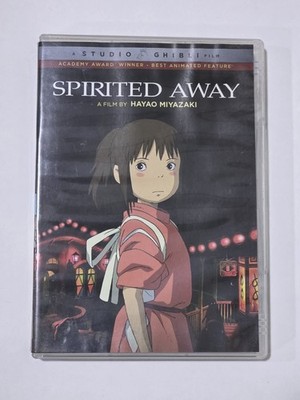 Studio Ghibli Spirited Away DVD PG Hayao Miyazaki Subtitles NTSC 125 min 2002