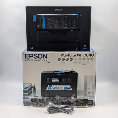#ad EPSON WorkForce Pro WF 7840 Wireless Wide format All in One Printer C11CH67201 $174.99