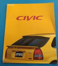 Honda Civic Sir Ek4 Original Sales Brochure Catalog Jdm Japanese Oem Yellow Honda Civic Sir Ek4 Original Sales Brochure Catalog Jdm Japanese Oem Yellow